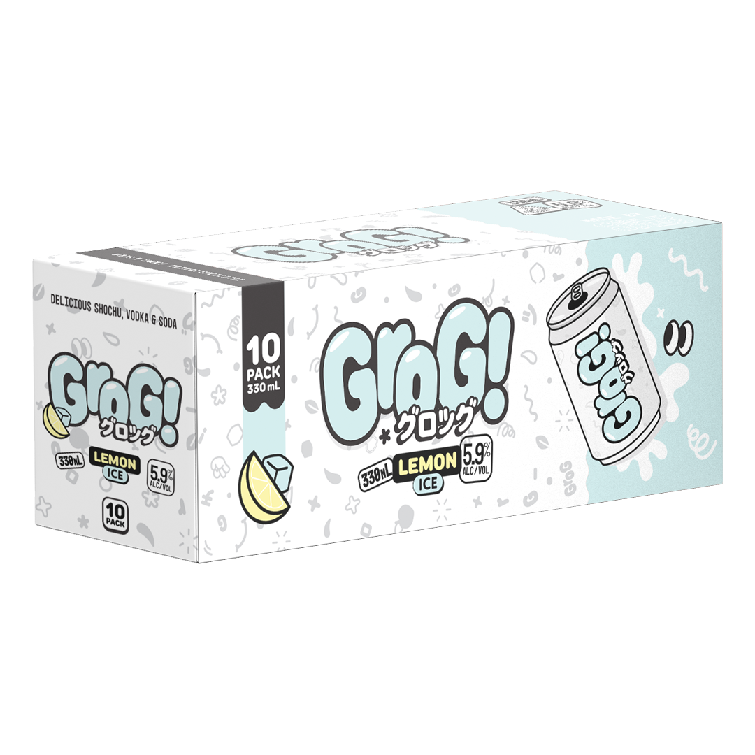 Grog Lemon Ice 10pk