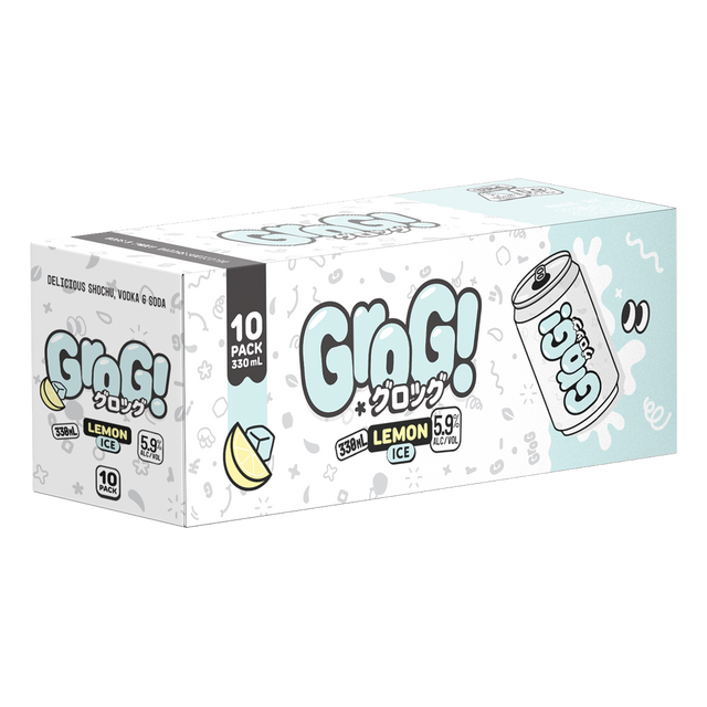 Grog Lemon Ice 10pk