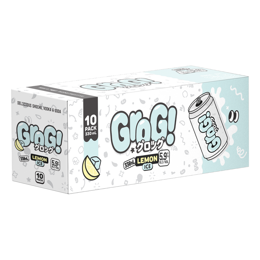 Grog Lemon Ice 10pk